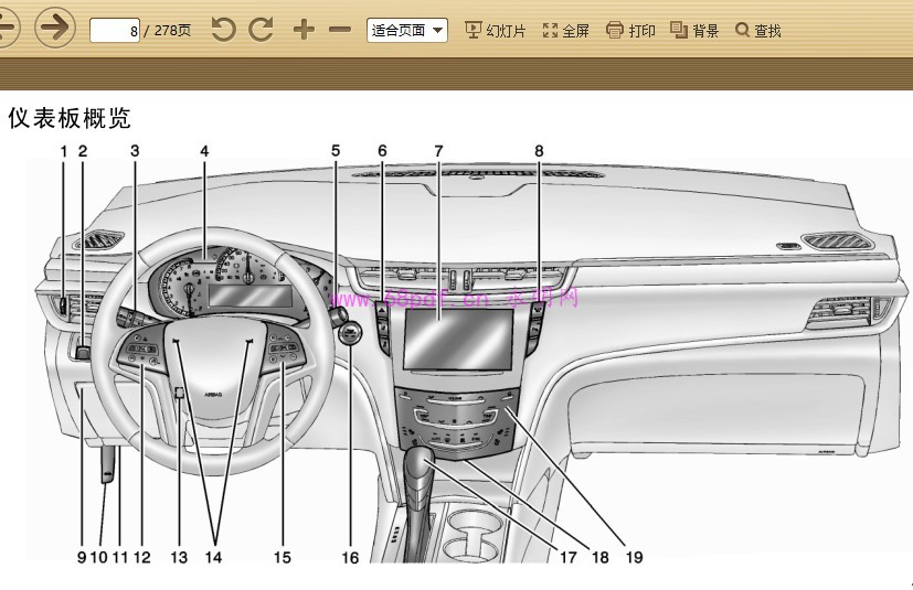 2012-2013 凯迪拉克XTS 使用说明书 操作指南