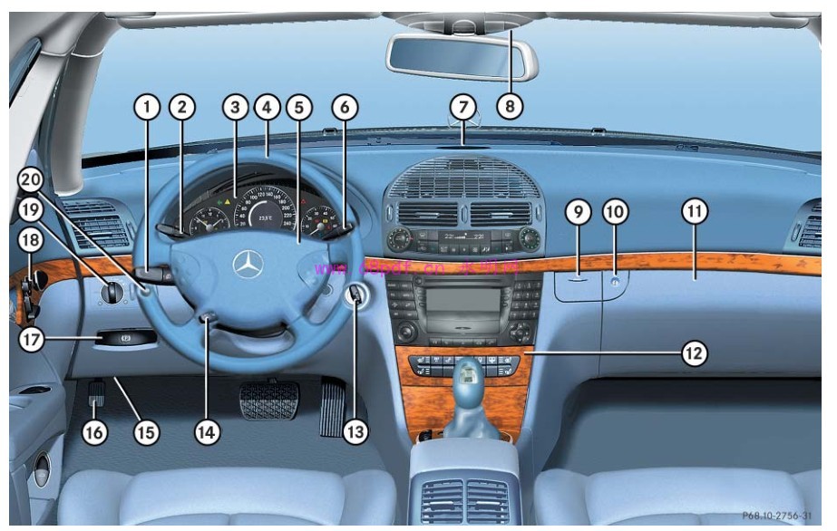 2003-2004 奔驰E240 E320 E500 E220 ...