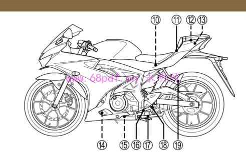 2018 铃木GSX-R150使用说明书 车主用户手册2017(繁体字)