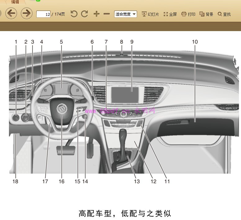 2015 别克英朗使用说明书 车主用户手册