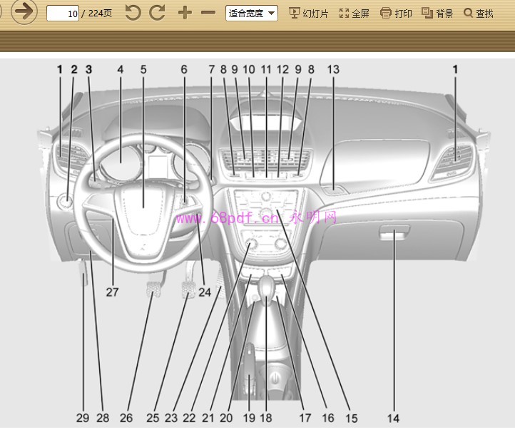 2015 别克昂科拉 使用说明书...