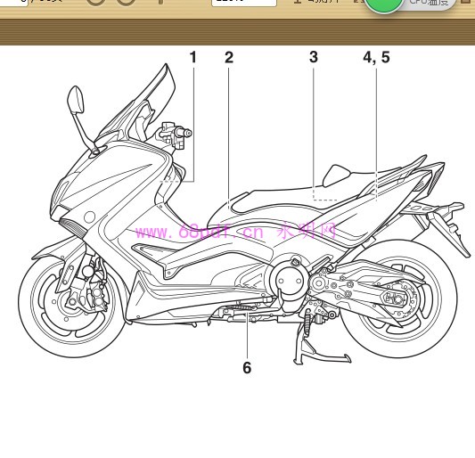 2015 雅马哈xp500 A 使用手册 用...